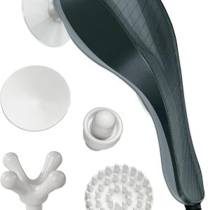 Wahl All Body Corded Light Soothing Vibratory Massager with 4 Attachment Heads - Gentle Relief - Massage Tools for Back, Foot, Neck, and Leg Massage – FSA Eligible - Model 4120-600