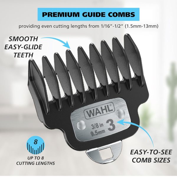 Wahl USA Pro Series High Visibility Skeleton Style Trimmer, Lithium-Ion Cordless USB Rechargeable All in One Shaving & Close Cutting Beard Trimmer for Men with Near Zero Gap Blade – 3026018 - Image 7