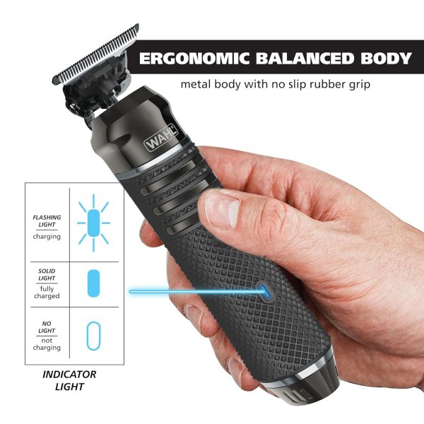 Wahl USA Pro Series High Visibility Skeleton Style Trimmer, Lithium-Ion Cordless USB Rechargeable All in One Shaving & Close Cutting Beard Trimmer for Men with Near Zero Gap Blade – 3026018 - Image 8