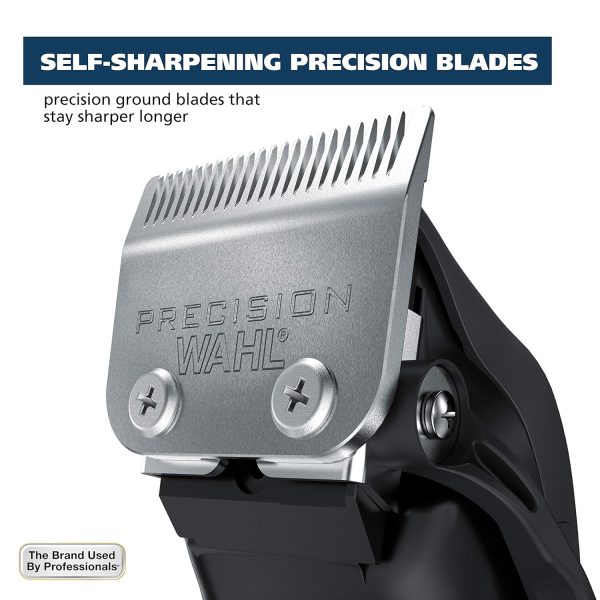 Wahl Clipper USA Color Pro Complete Haircutting Kit with Easy Color Coded Guide Combs - Corded Clipper for Hair Clipping & Grooming Men, Women, & Children - Model 79300-1001M - Image 11