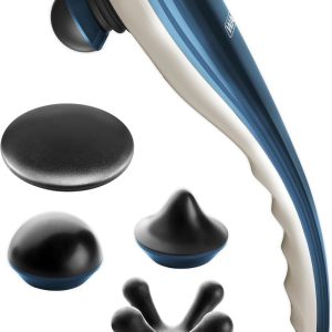 Wahl Deep Tissue Corded Long Handle Percussion Massager - Handheld Therapy with Variable Intensity to Relieve Pain in The Back, Neck, Shoulders, Muscles, & Legs – FSA Eligible - Model 4290-300
