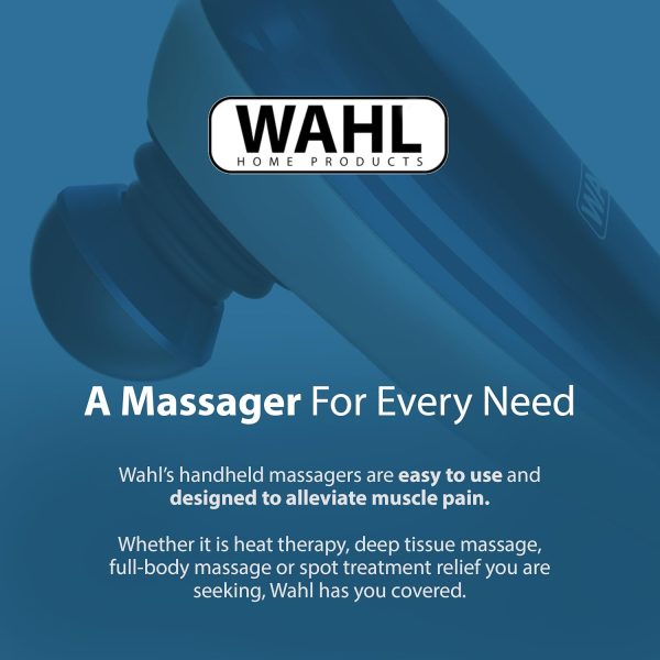 Wahl Deep Tissue Corded Long Handle Percussion Massager - Handheld Therapy with Variable Intensity to Relieve Pain in The Back, Neck, Shoulders, Muscles, & Legs – FSA Eligible - Model 4290-300 - Image 7